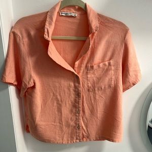 Abercrombie Linen Sleep Shirt